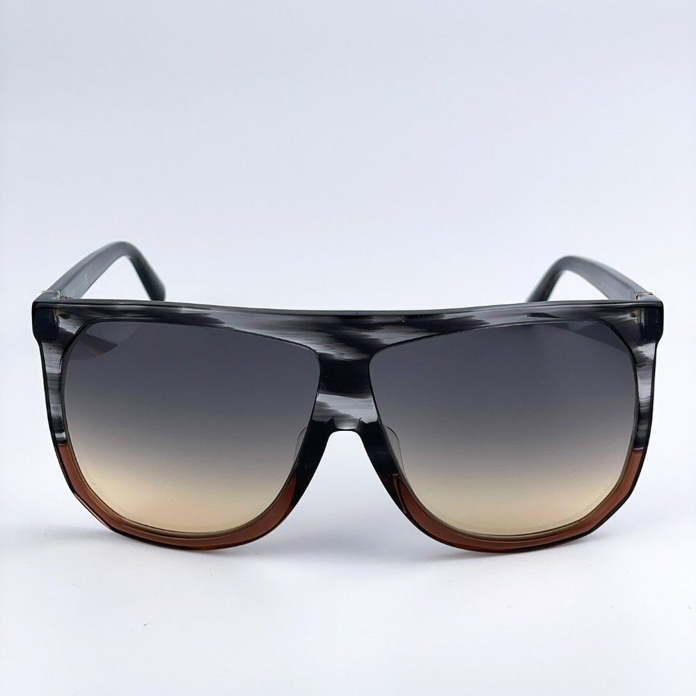 NEW Loewe LW40001F FILIPA 20B Trasparent Grey Gradient Shield Women Sunglasses